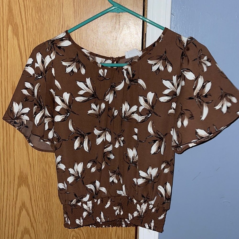 Sienna sky blouse